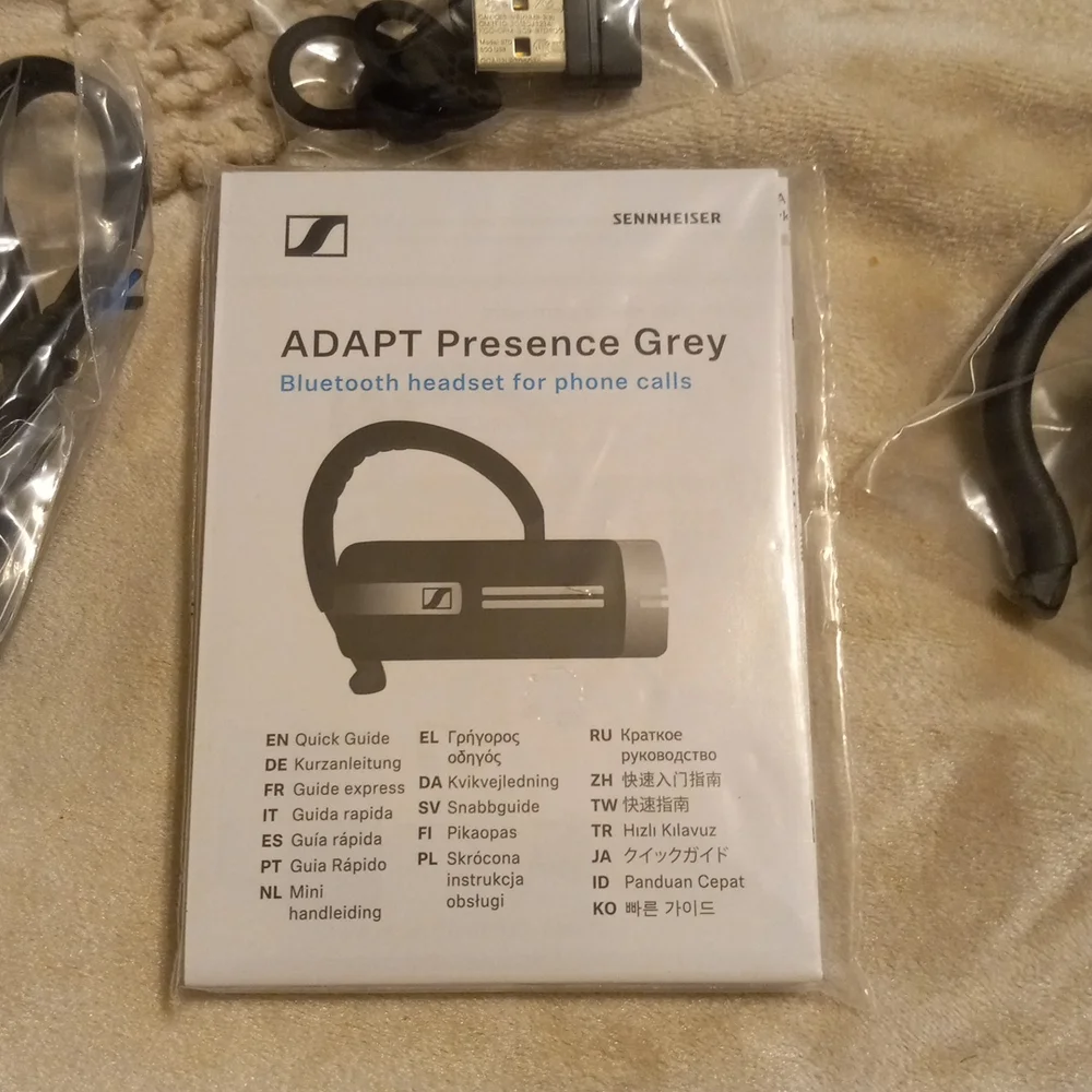 Sennheiser Bluetooth phone ear piece set if buy 10 or more 90 each